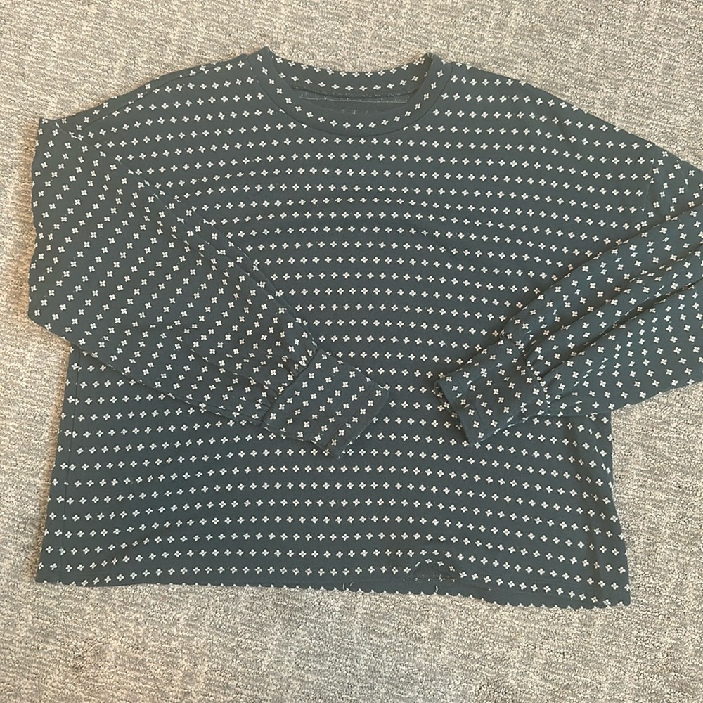 Green long sleeve madewell